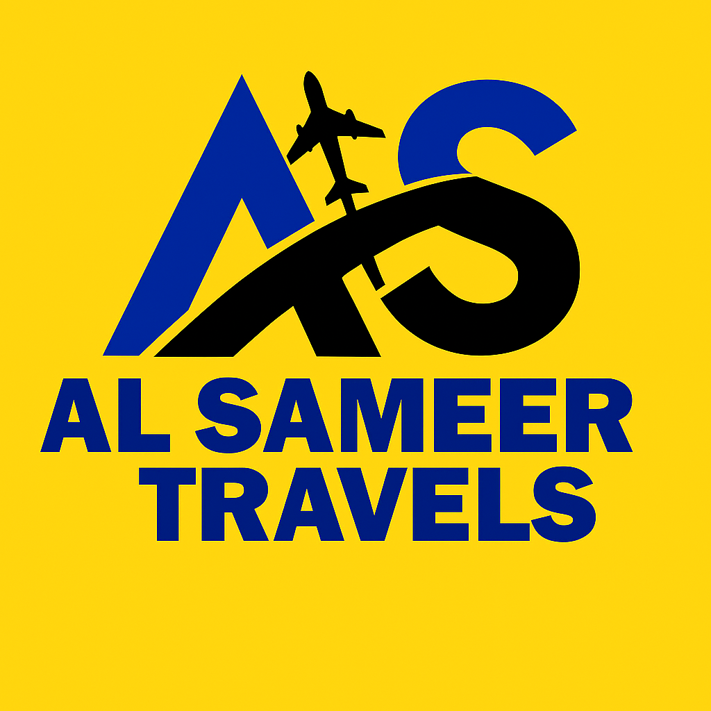 AL SAMEER TRAVELS Logo - Best Travel Agency in Tamil Nadu